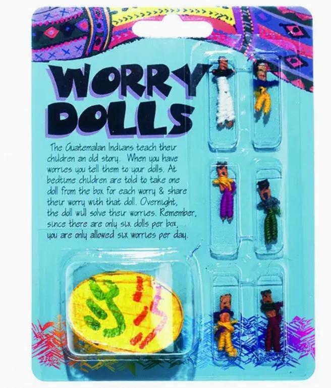 Packaged Worry Dolls