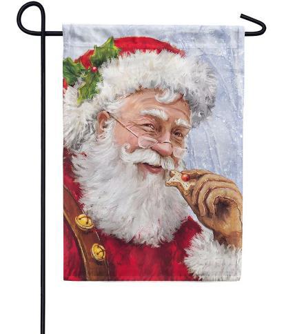 Santa Cookie Flag