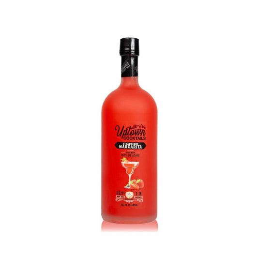 Uptown Wine Cocktails (Strawberry Margarita- 1.5 Liters)