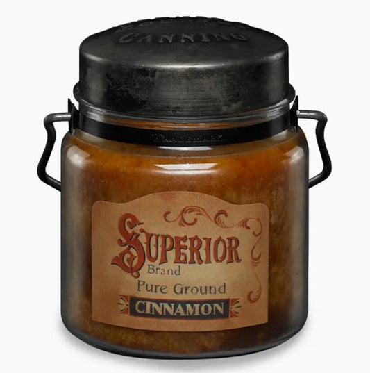 McCall’s Candles Classic Jar Candle-16oz-Cinnamon