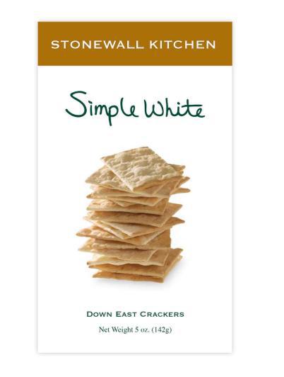Stonewall Kitchen Simple White Crackers