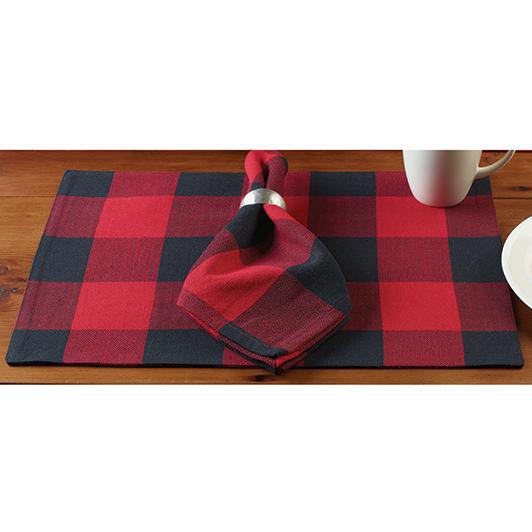 Red Buffalo Check Placemat