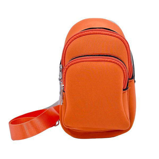 Shelly Sling Crossbody Bag (Orange)