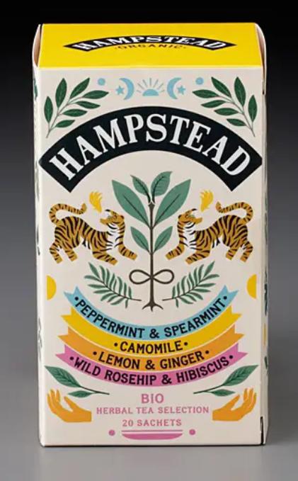 Hampstead Organic Herbal Harmonies Pack (20 Teabags)