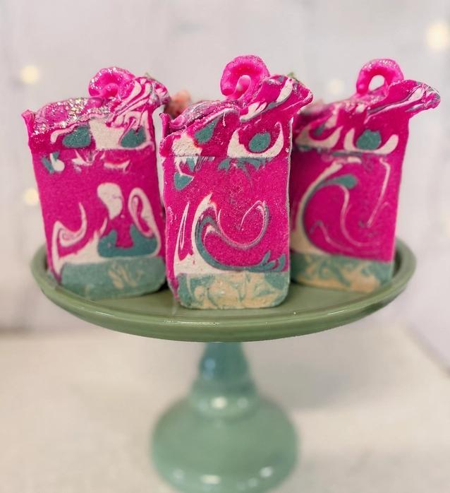 2 Gals & A Goat Hard Candy Christmas Goat Milk Soap