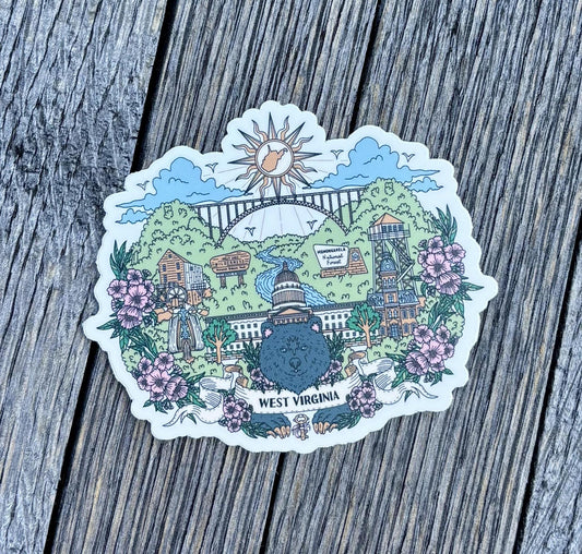 Key to Wv Sticker