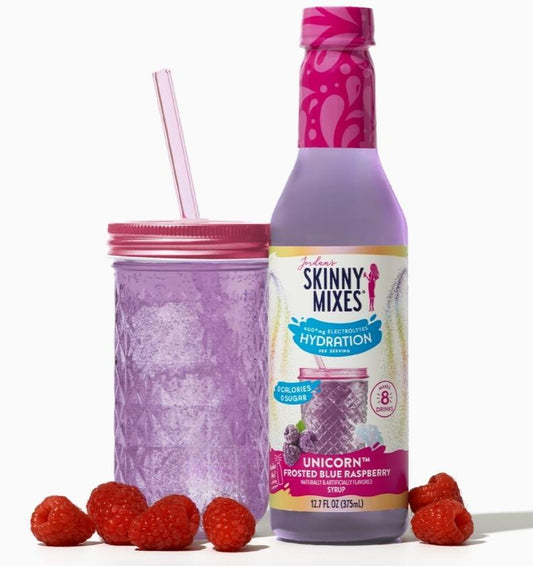 Jordan's Skinny Mixes Sugar Free Unicorn Hydration Syrup with Electrolytes