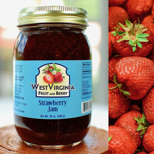 West Virginia Fruit & Berry Strawberry Jam