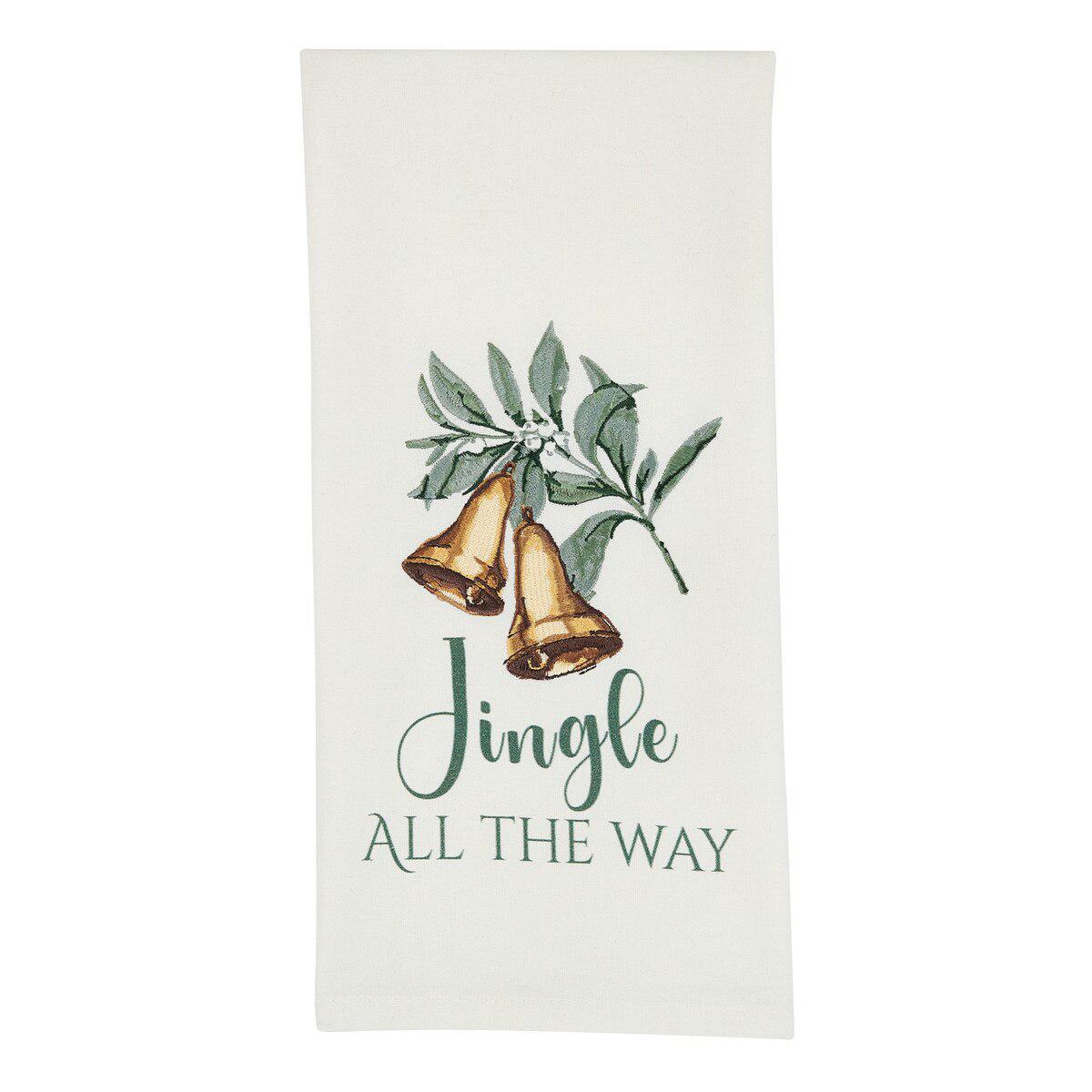 Jingle All The Way Decorative Dishtowel