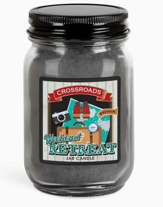 Crossroads Weekend Retreat - 12 oz. Pint Candle