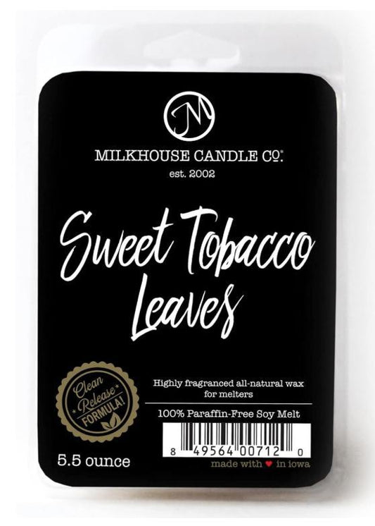 Milkhouse Candles Sweet Tobacco Leaves Melts