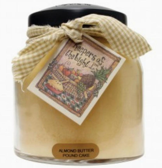 34oz Papa Jar Candle (Almond Butter Pound Cake)
