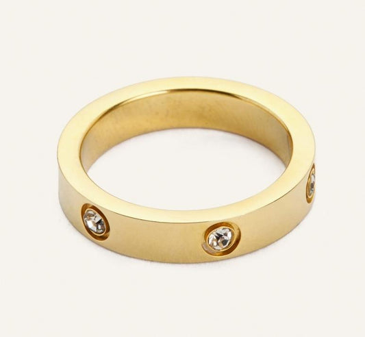 Corinne Gold Ring