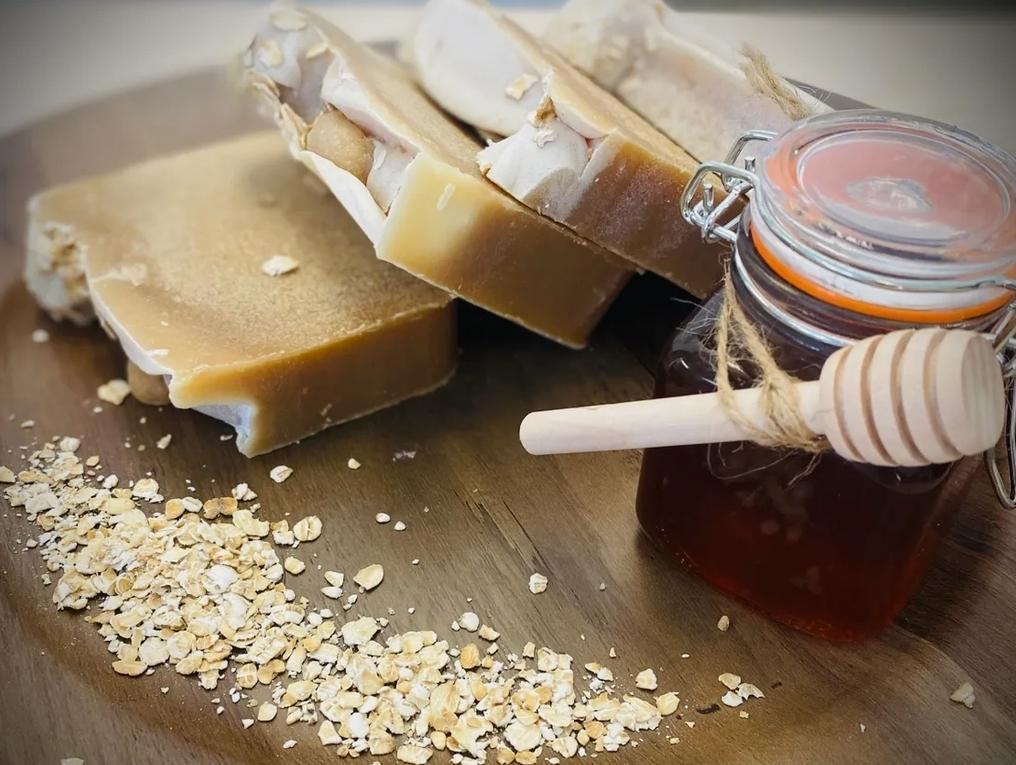 Oatmeal & Honey Goat Milk Soap