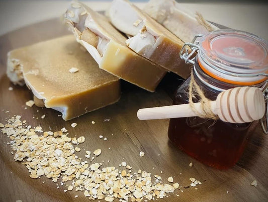 Oatmeal & Honey Goat Milk Soap