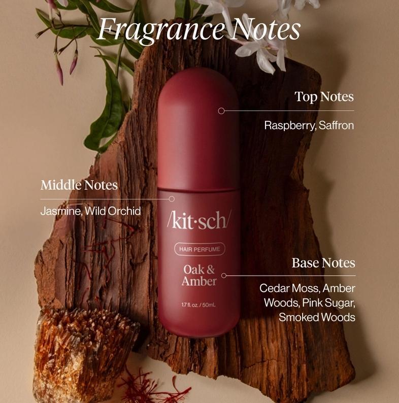 KITSCH Oak & Amber Hair & Body Perfume Mist