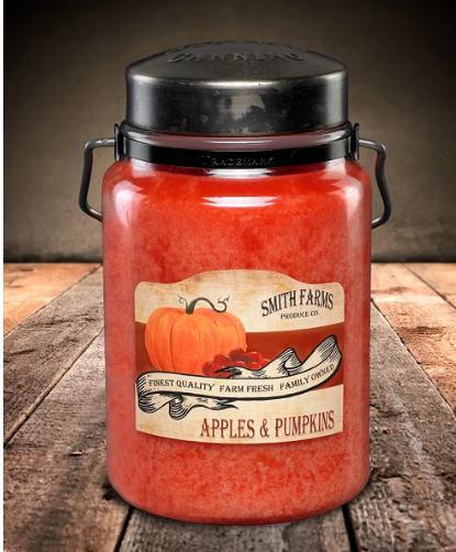 McCall's Apples & Pumpkin Classic Jar Candle (26oz)