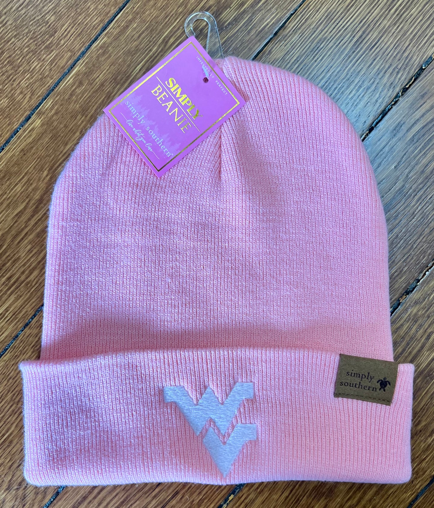 Simply Southern West Virginia Beanie (Pink)