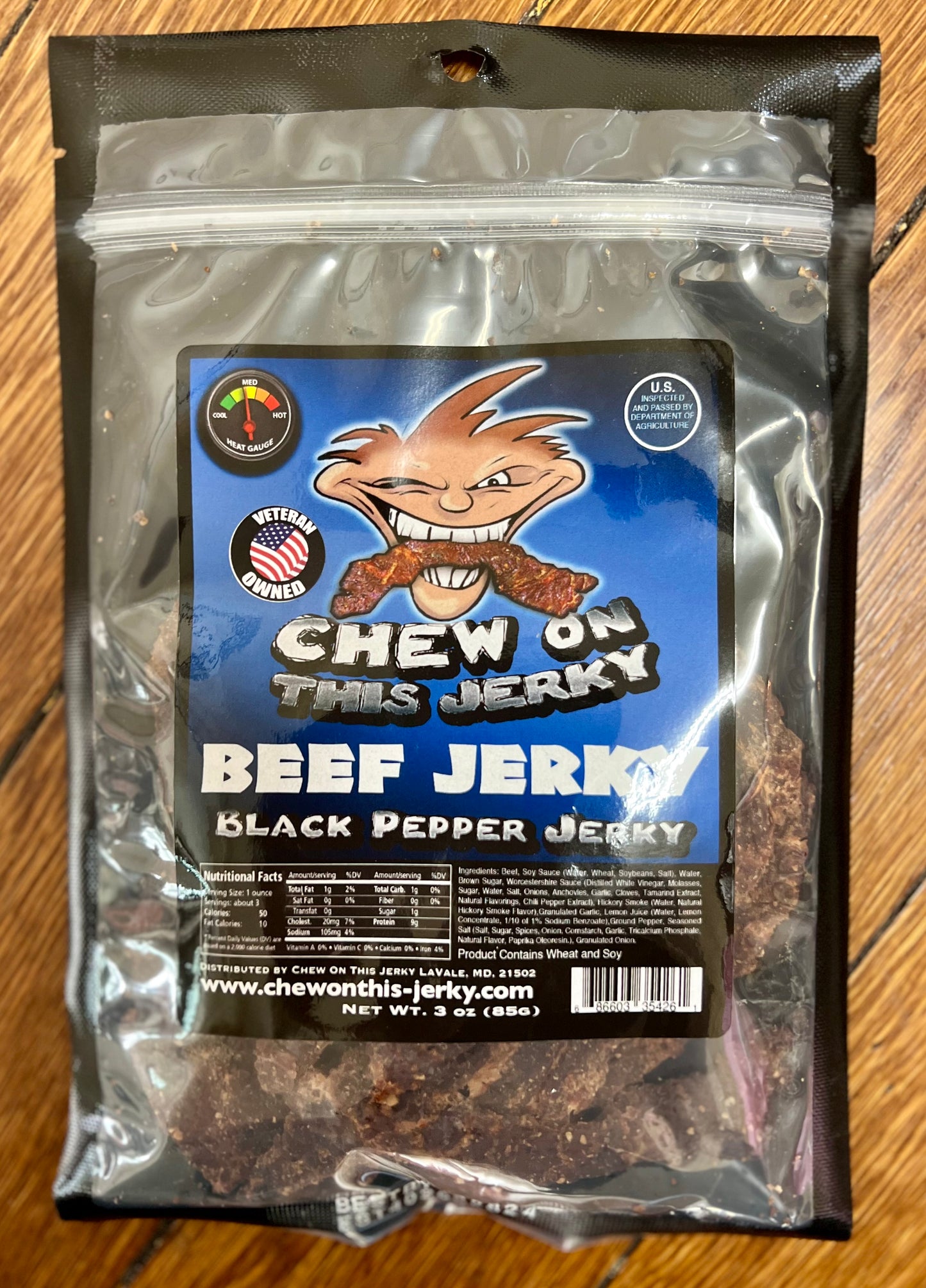 Black Pepper Beef Jerky