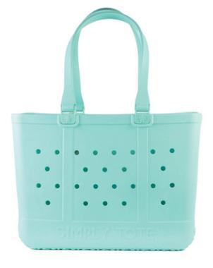 Simply Southern Tote Bag (Seafoam)