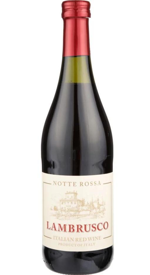 Notte Rossa Lambrusco Italian Red Wine