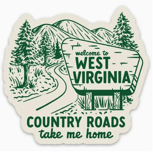 Welcome To Wv Sticker