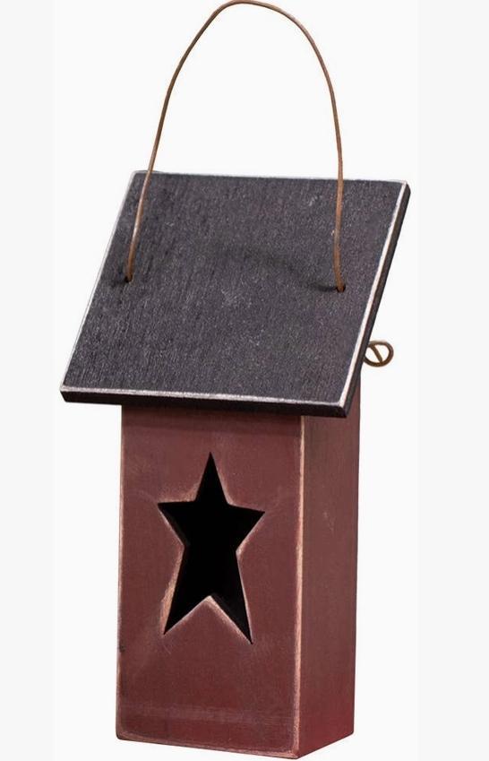 Saltbox House Ornament, 3 Assorted