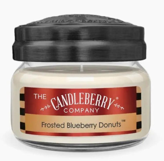 The Candleberry Company Frosted Blueberry Donuts™, Small Jar Candle