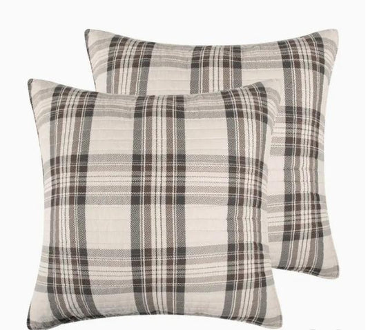 Lodge Toile Euro Sham Set of 2