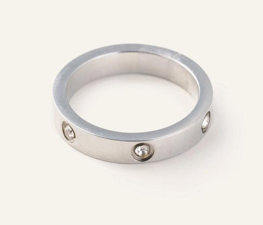 Corinne Silver Ring