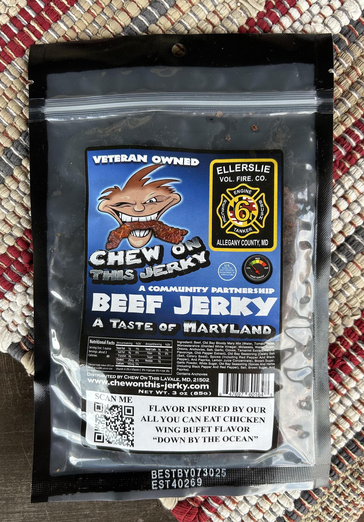 A Taste of Maryland Beef Jerky