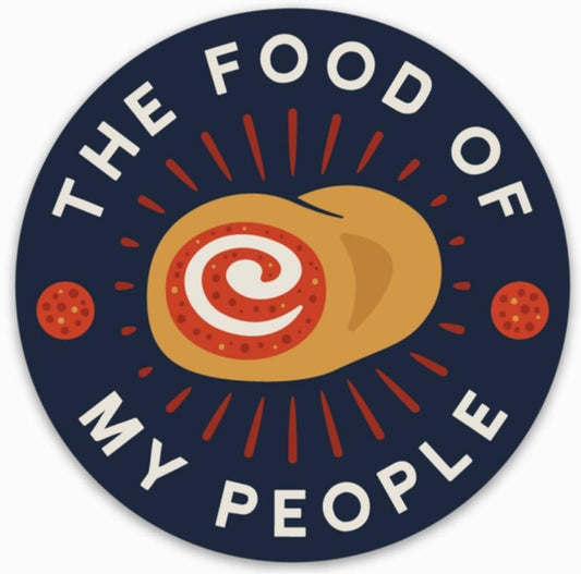 Food Of My People WV Sticker