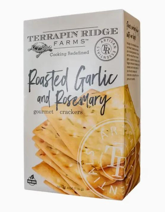 Terrapin Ridge Farms Roasted Garlic and Rosemary Gourmet Crackers