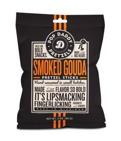 Pop Daddy Smoked Gouda Pretzel Sticks