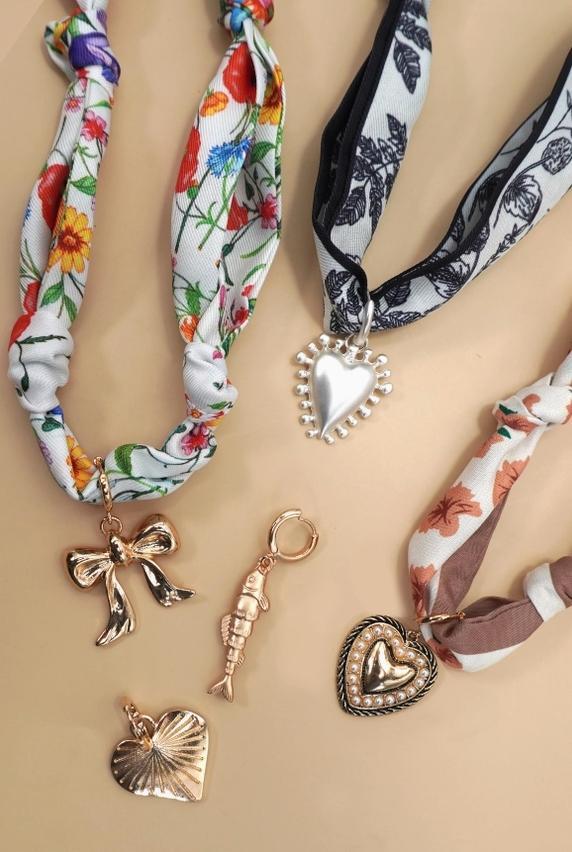 Charms For Scarf Necklace-Mix & Match
