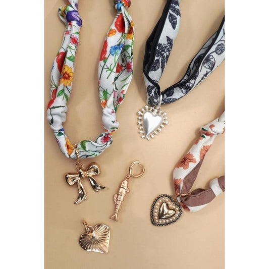 Charms For Scarf Necklace-Mix & Match