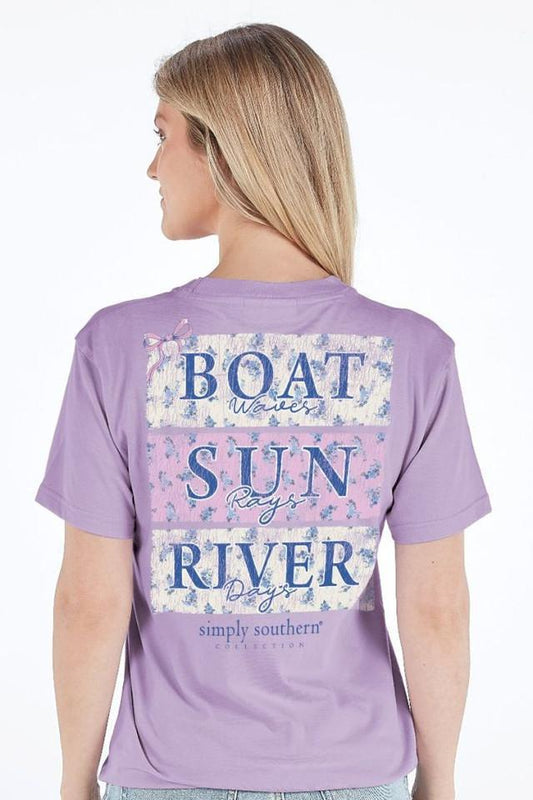 Simply Southern Short Sleeve River Boat Tee