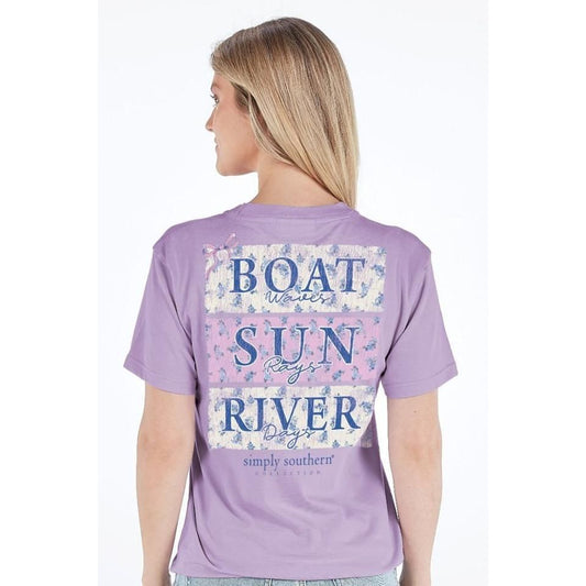 Simply Southern Short Sleeve River Boat Tee