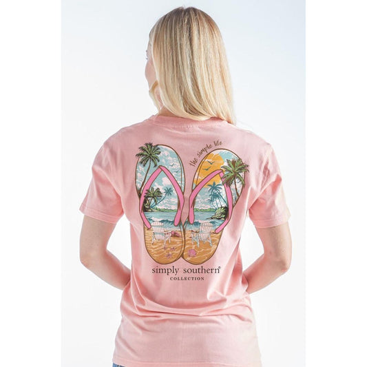 Simply Southern Short Sleeve Sandal Tee
