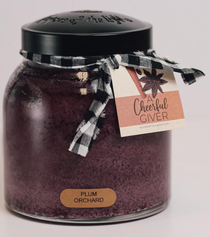 A Cheerful Giver Candle Plum Orchard  Candle (34oz)