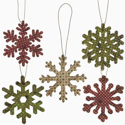 Vintage Snowflake Ornament Assortment