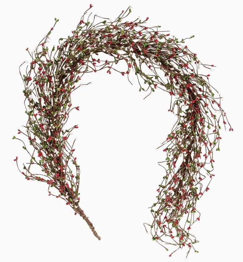 Pip Berry Garland - 4 ft. - Holiday Combo