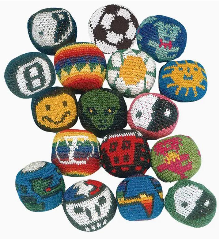 Assorted Woven Kick Ball