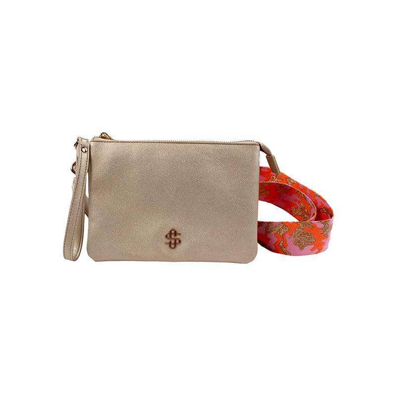 Simply Southern Leather Crossbody Wallet (Tan)
