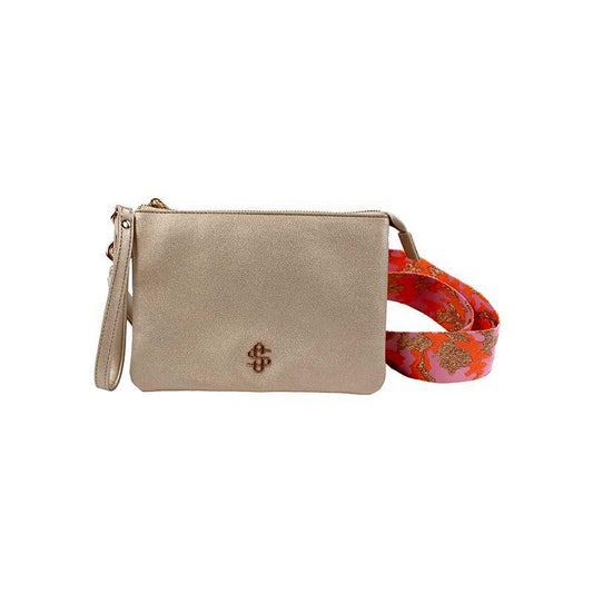 Simply Southern Leather Crossbody Wallet (Tan)