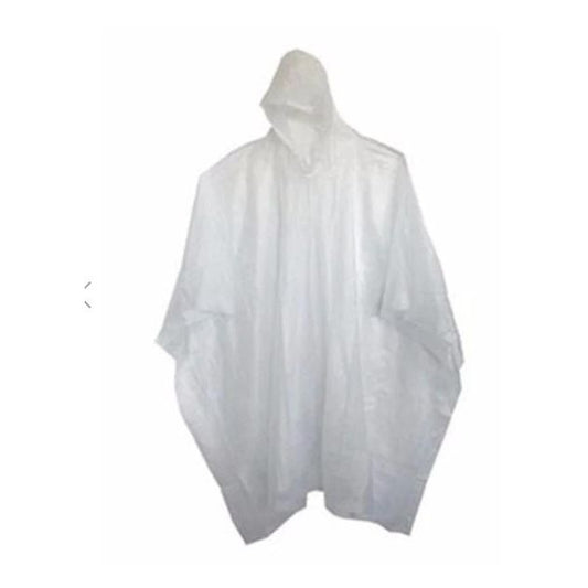 Reusable Rain Poncho (Clear)