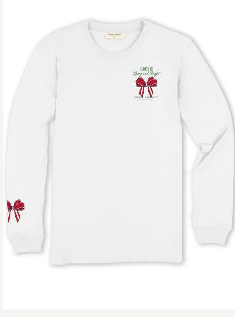 Simply Southern Long Sleeve Merry Dog Tee