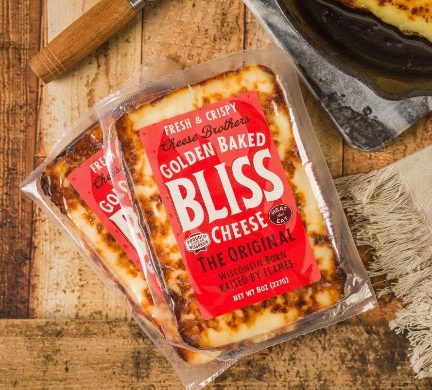 Golden Baked Bliss Cheese