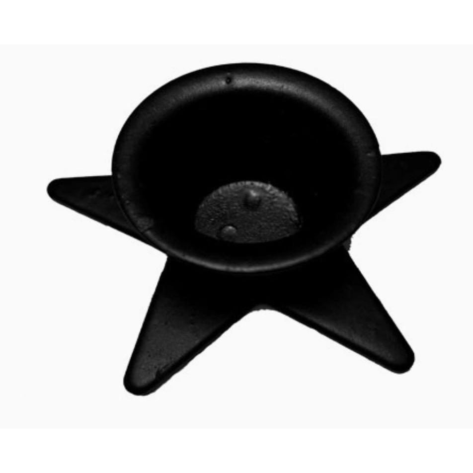 Star Wrought Iron Taper Holder