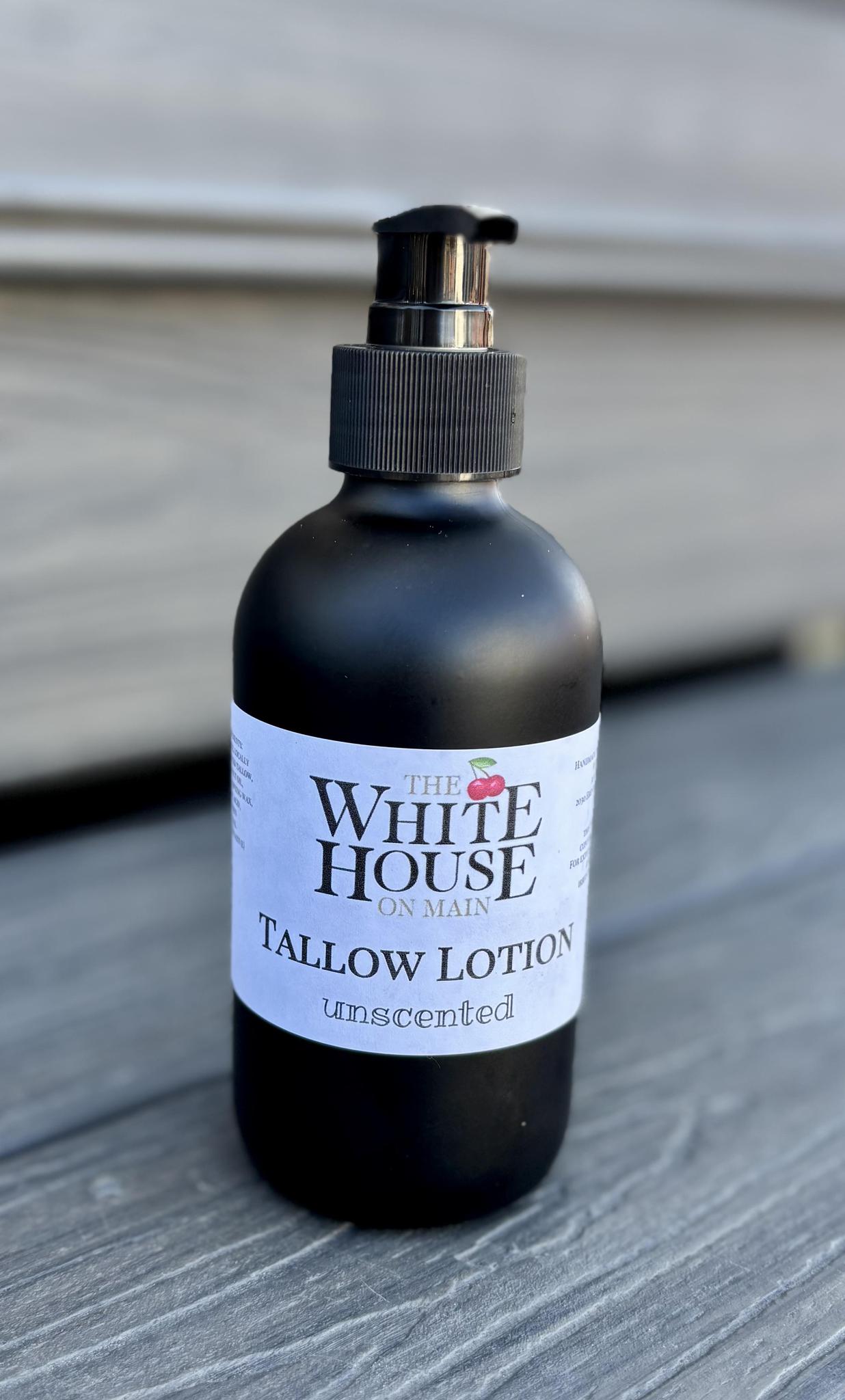 The White House on Main Tallow Lotion